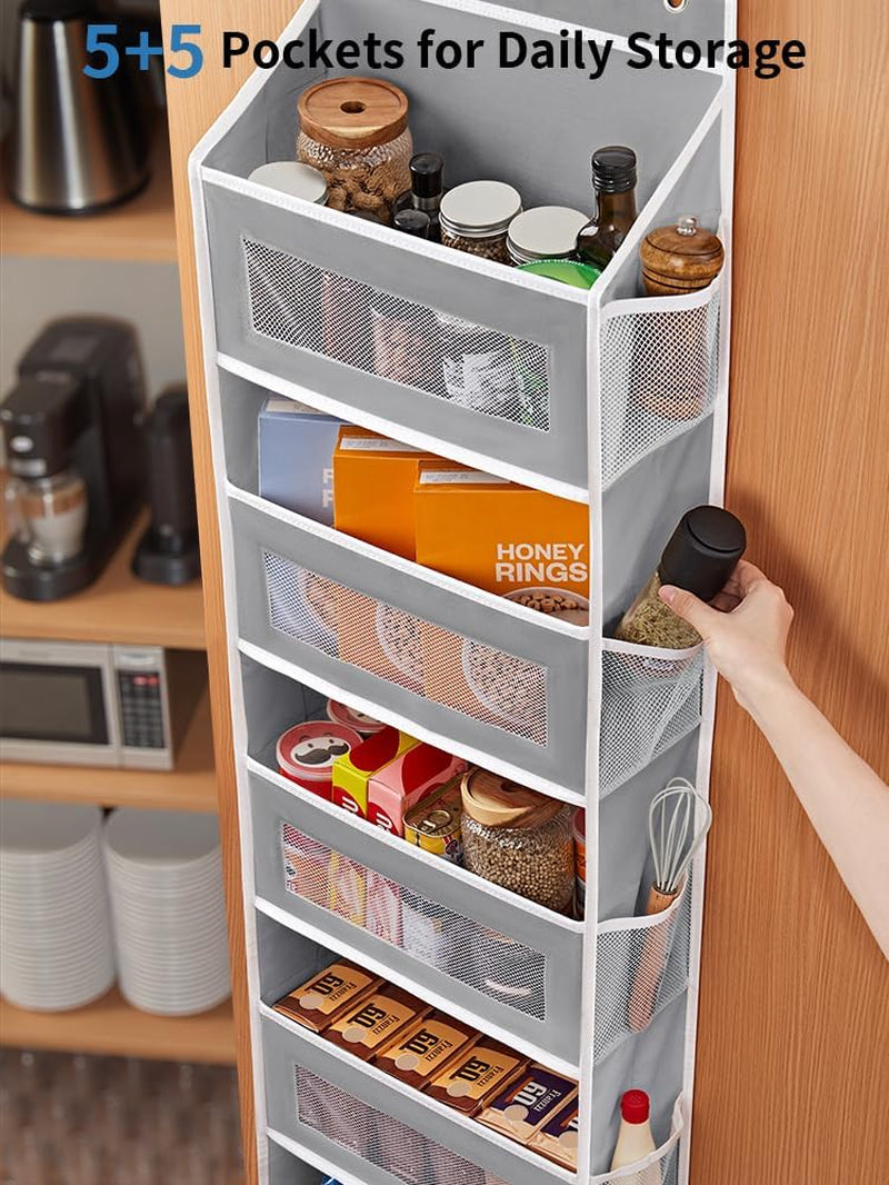 Setara Nav™ 5-Shelf Over the Door Hanging Storage Organizer