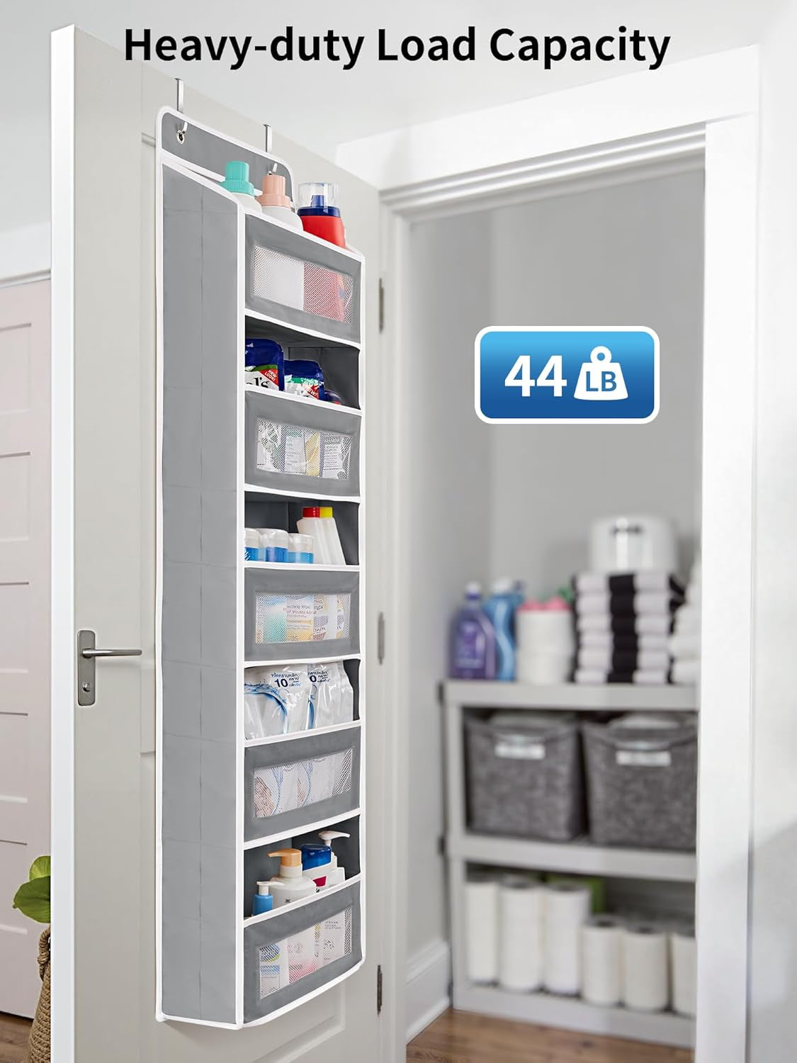 Setara Nav™ 5-Shelf Over the Door Hanging Storage Organizer