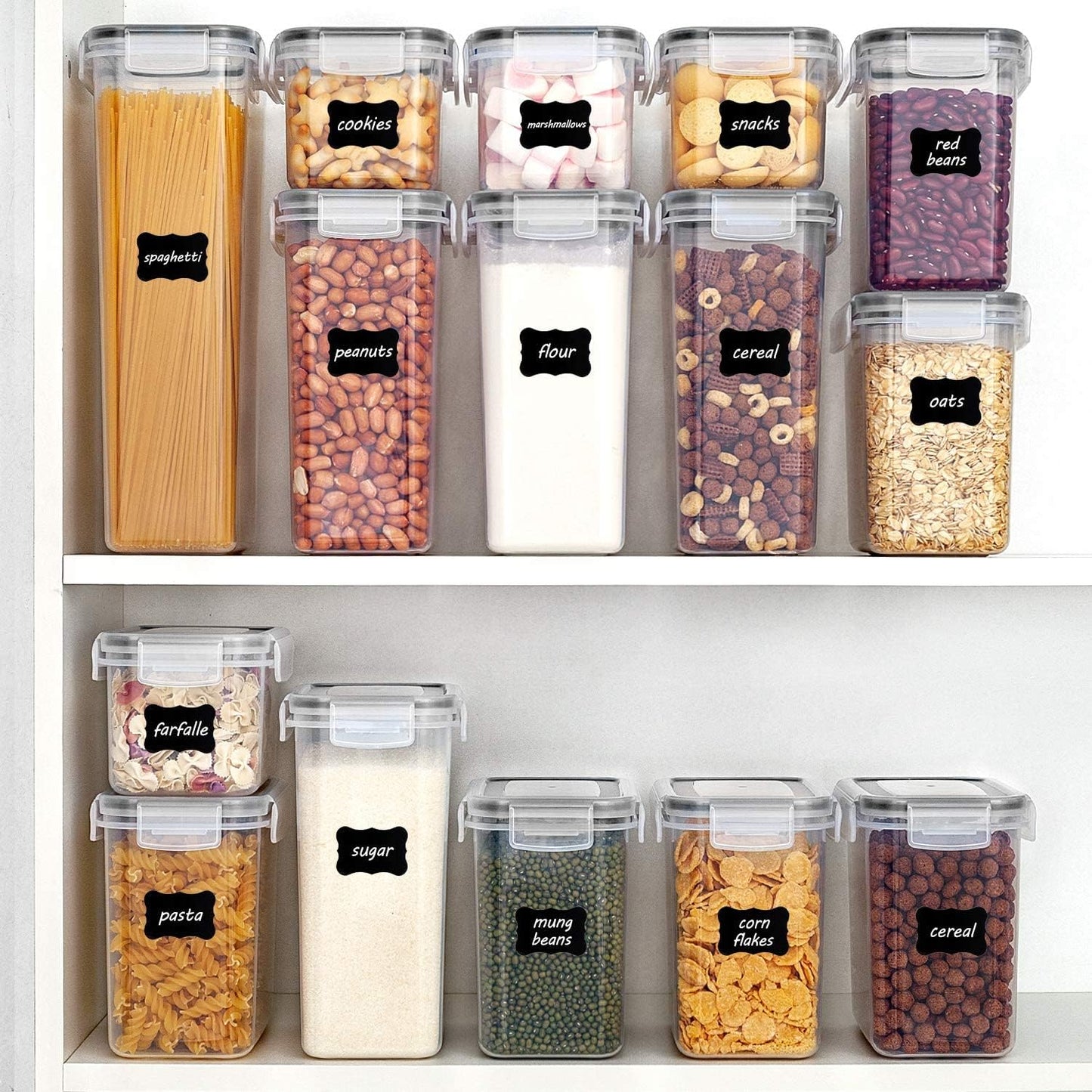 Setara Nav™ 32-Piece Airtight Food Storage Container Set
